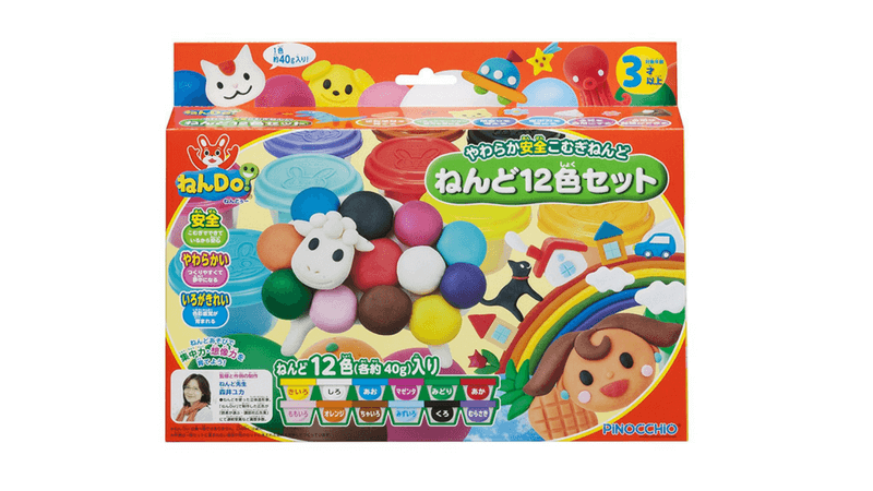 ねんDo! ねんど12色セット