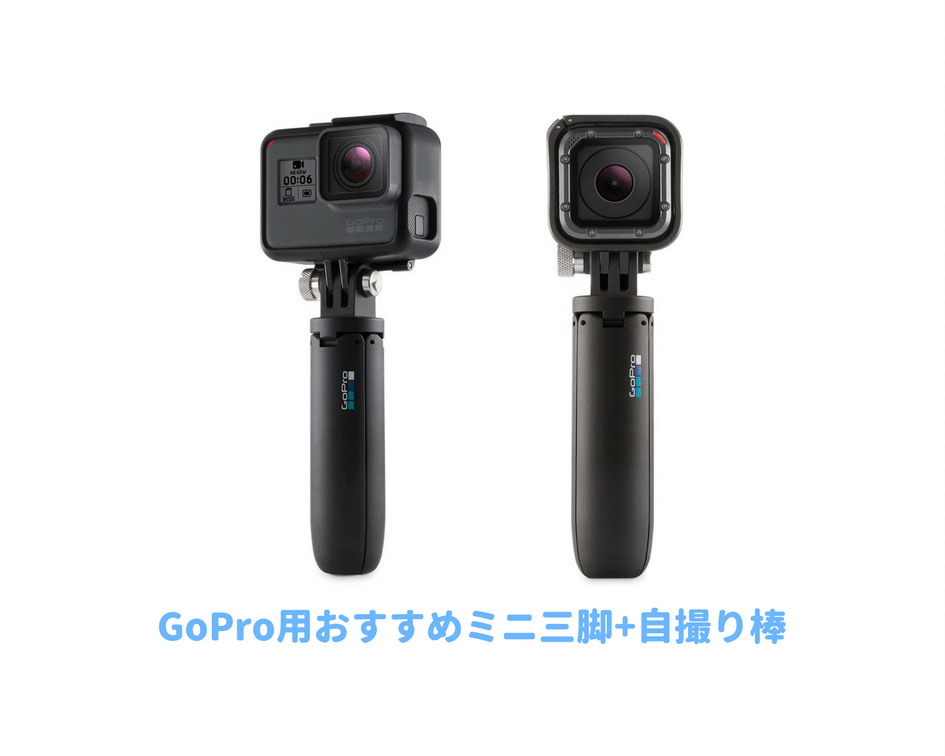 レビュー】GoPro用Shortyショーティーが便利すぎる！軽量で防水性能 