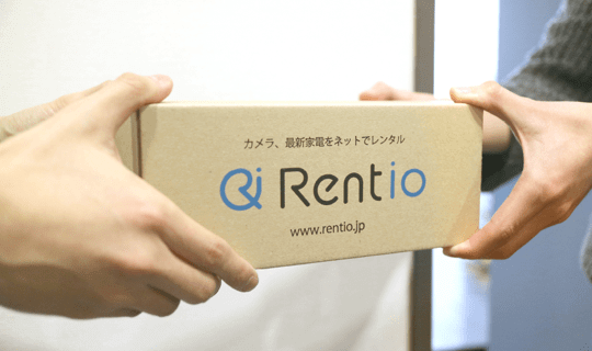 Rentioでのレンタル方法