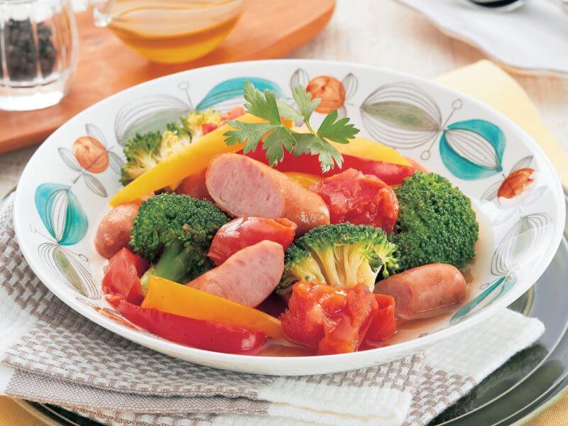 ホットクックで作ったゆで野菜