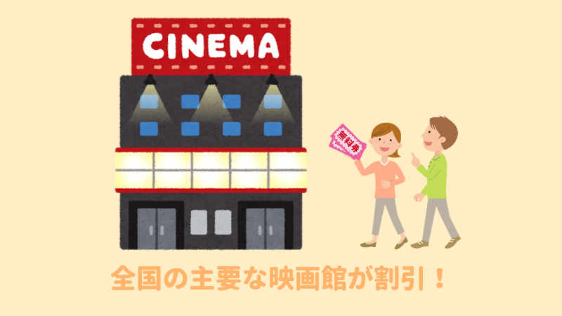 映画館に行くカップル