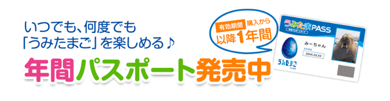 うみたまごの年間パスポート