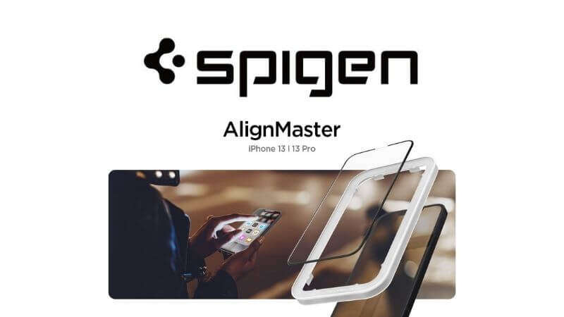 SpigenのiPhone13用フィルム