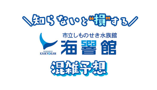 【2025年】しものせき水族館「海響館」の混雑予想｜今日の混雑状況を知って回避する方法