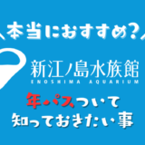 新江ノ島水族館の年パスについて