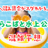 しらこばと水上公園の混雑