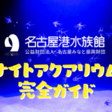 名古屋港水族館の夜の水族館