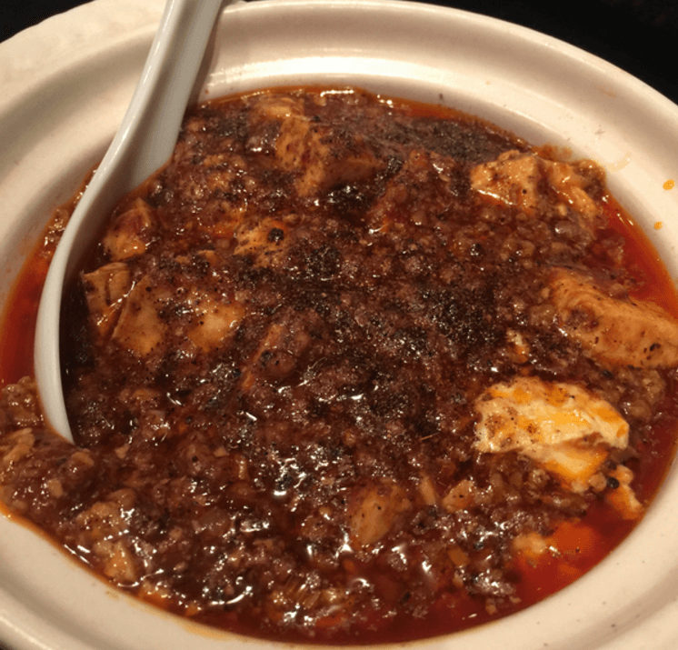 f:id:kosodateiruka:20151223134508p:plain 北新地 善道のマーボー豆腐