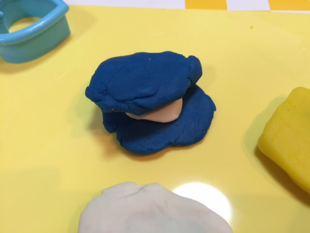 f:id:kosodateiruka:20160426071224j:plain 粘土で作った作品