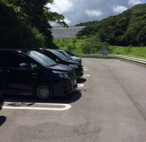 羽地大川の駐車場