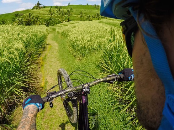 GoPro自転車